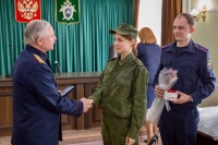 Среди награжденных медалью СК России «Доблесть и Отвага» выпускница ЮФ ЧИ БГУ